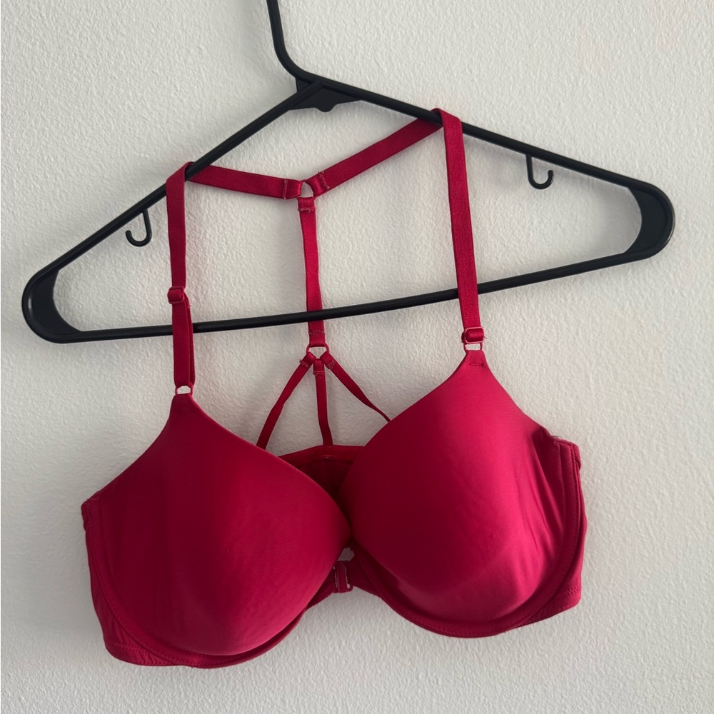 Elegant Red Women's Bra